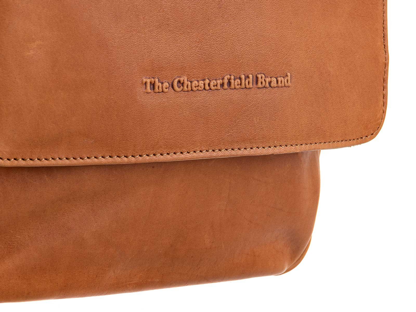 The Umhängetasche Brand The Brand Chesterfield Chesterfield Umhängetasche Echtleder C480951 (1-tlg), Leder