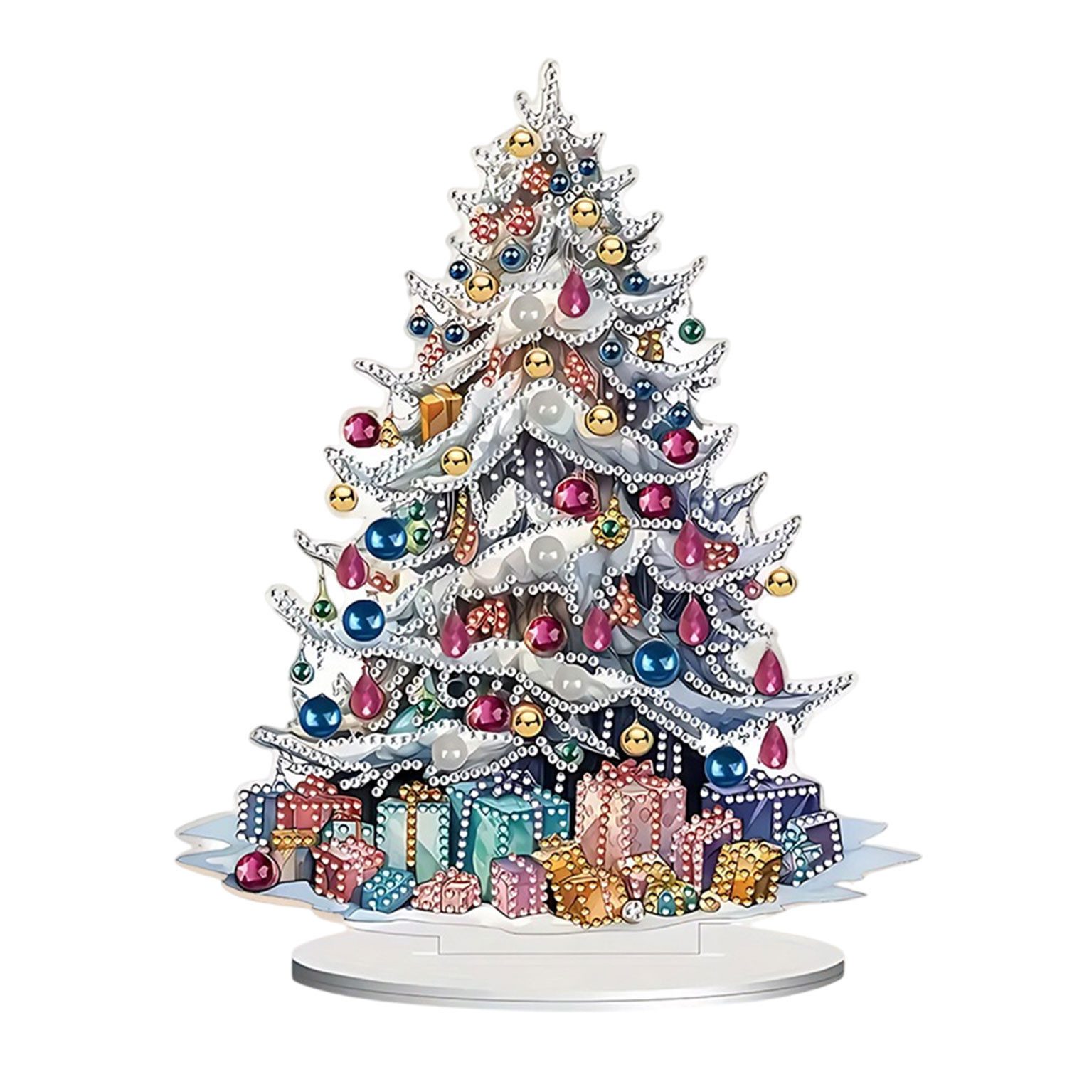 Kreativset 5D Diamant Malerei Zubehör Set für Weihnachtsbaum DIY Gemälde