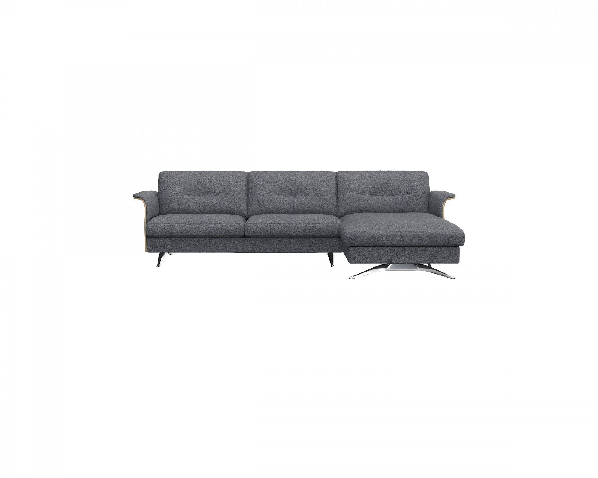 FLEXLUX Ecksofa Glow bequem und komfortabel durch hochwertigen Sitzaufbau, L-Form, Modernes skandinavisches Design