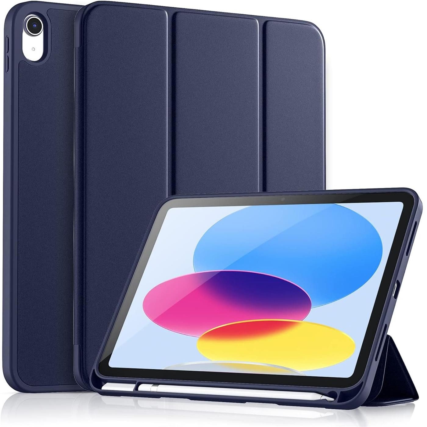 CoolGadget Tablet-Hülle Smart Cover für Apple iPad Air 5, Schutz Tasche aufstellbar mit Stift Halter für iPad Air 5