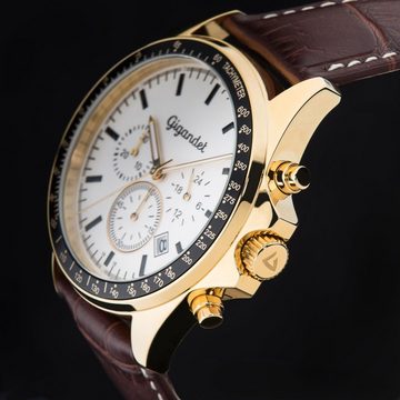 Gigandet Chronograph Volante, Mineralglas, Chronograph, Datumsanzeige, Tachymeter