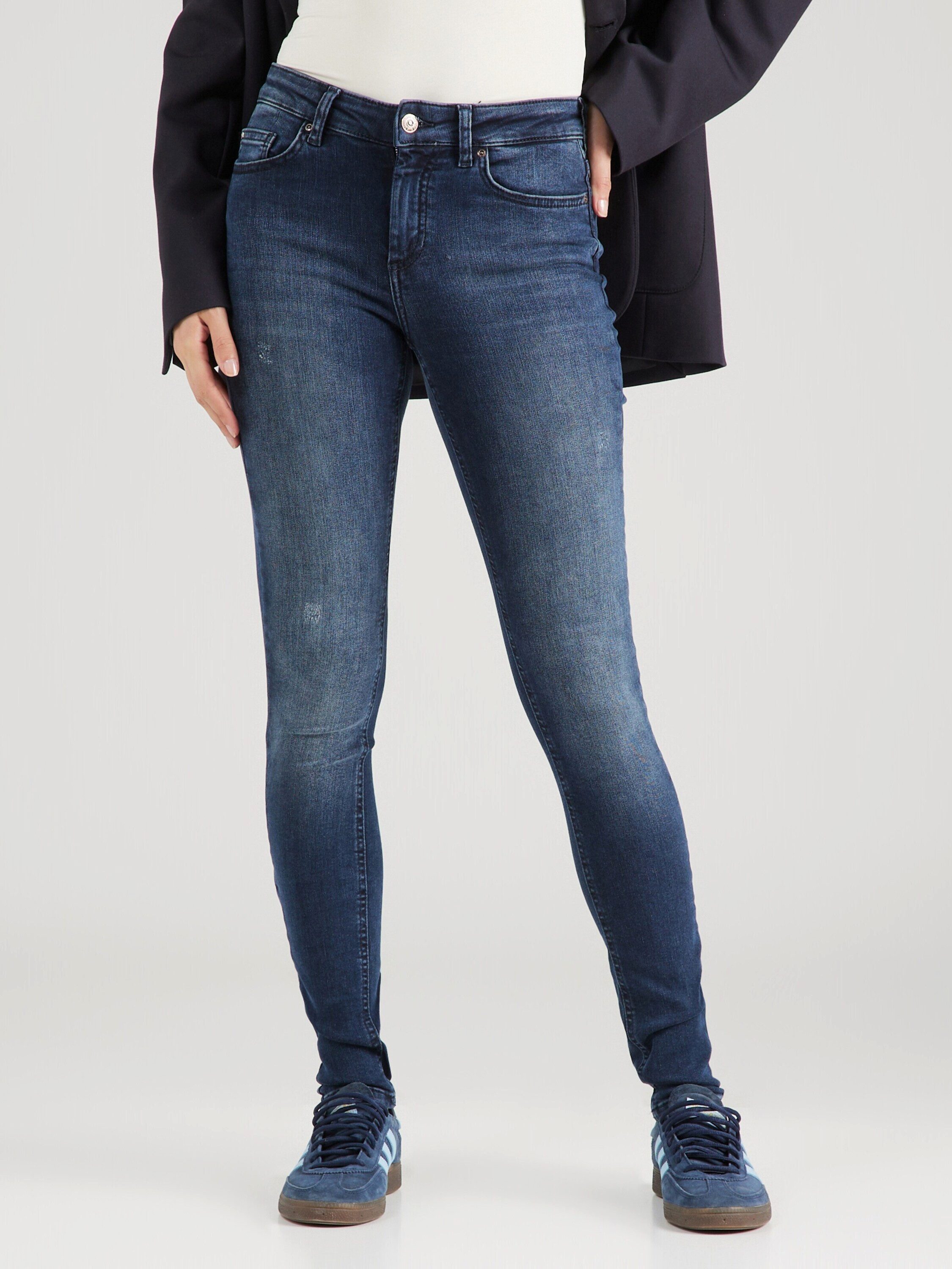 ONLY Skinny-fit-Jeans "ONLBLUSH MID SKINNY DNM REA409 NOOS" günstig online kaufen