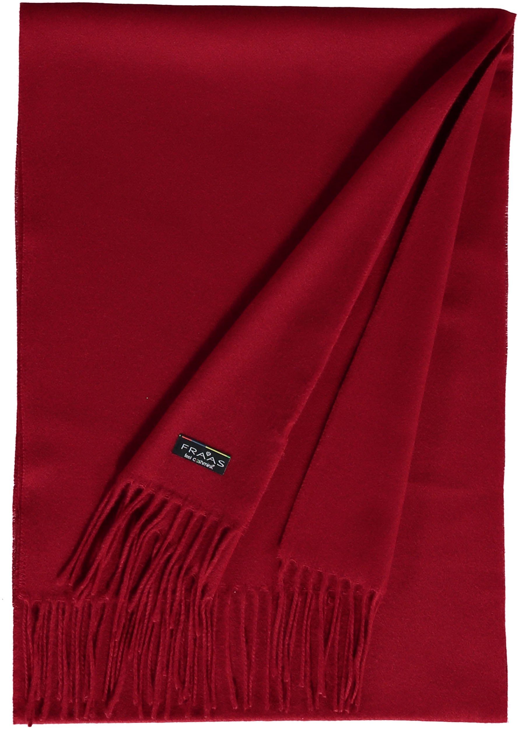 Fraas Modeschal neutral Co2 red Cashmink® Schal, true (1-St)