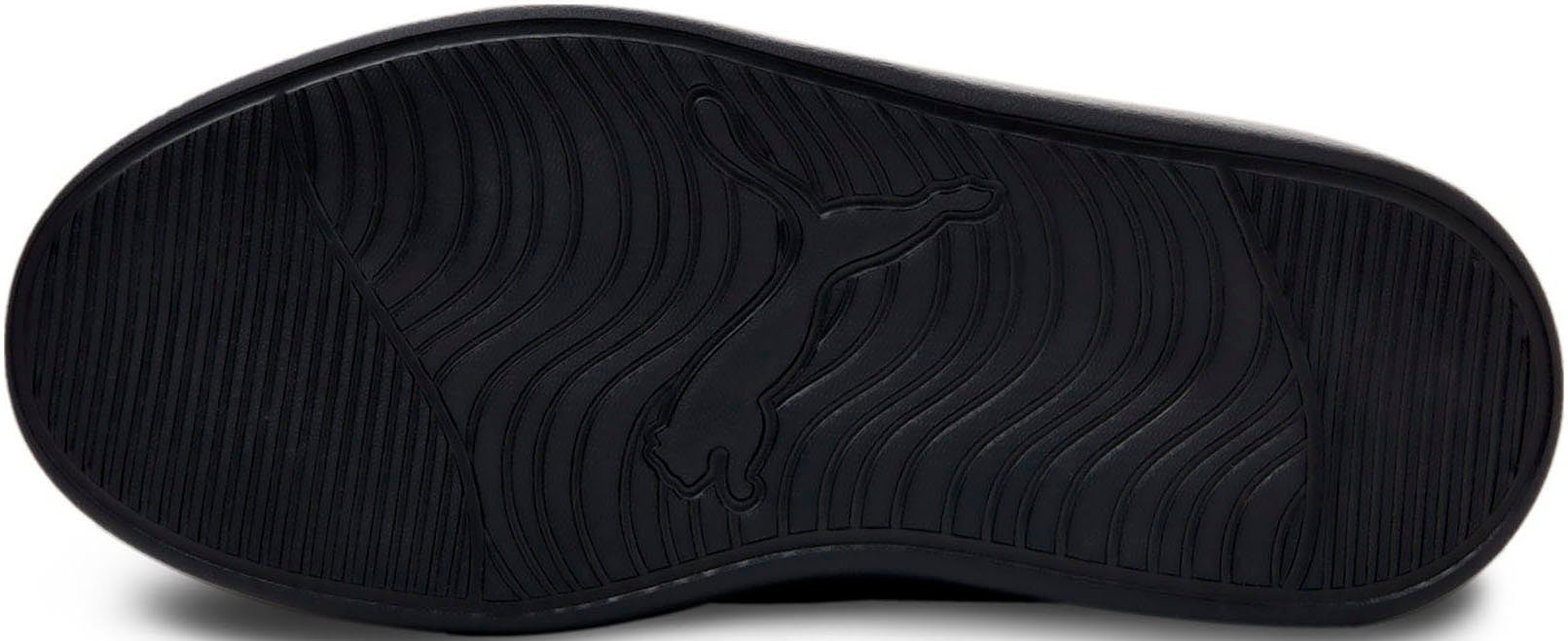 Courtflex mit schwarz Kinder für V PUMA v2 Klettverschluss PS Sneaker