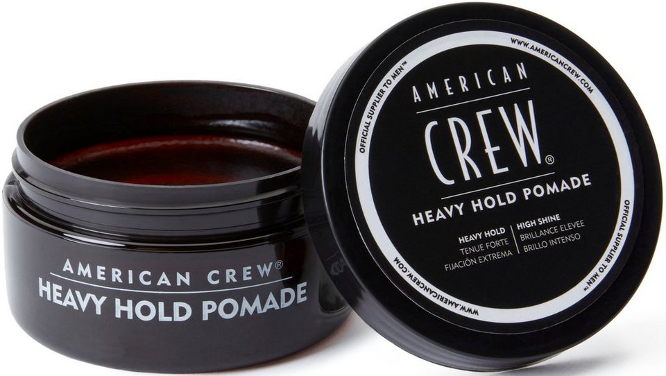 American Crew Haarpomade Heavy Hold Pomade Stylingpomade 85 gr, Haarwachs,  Haarstylingprodukt