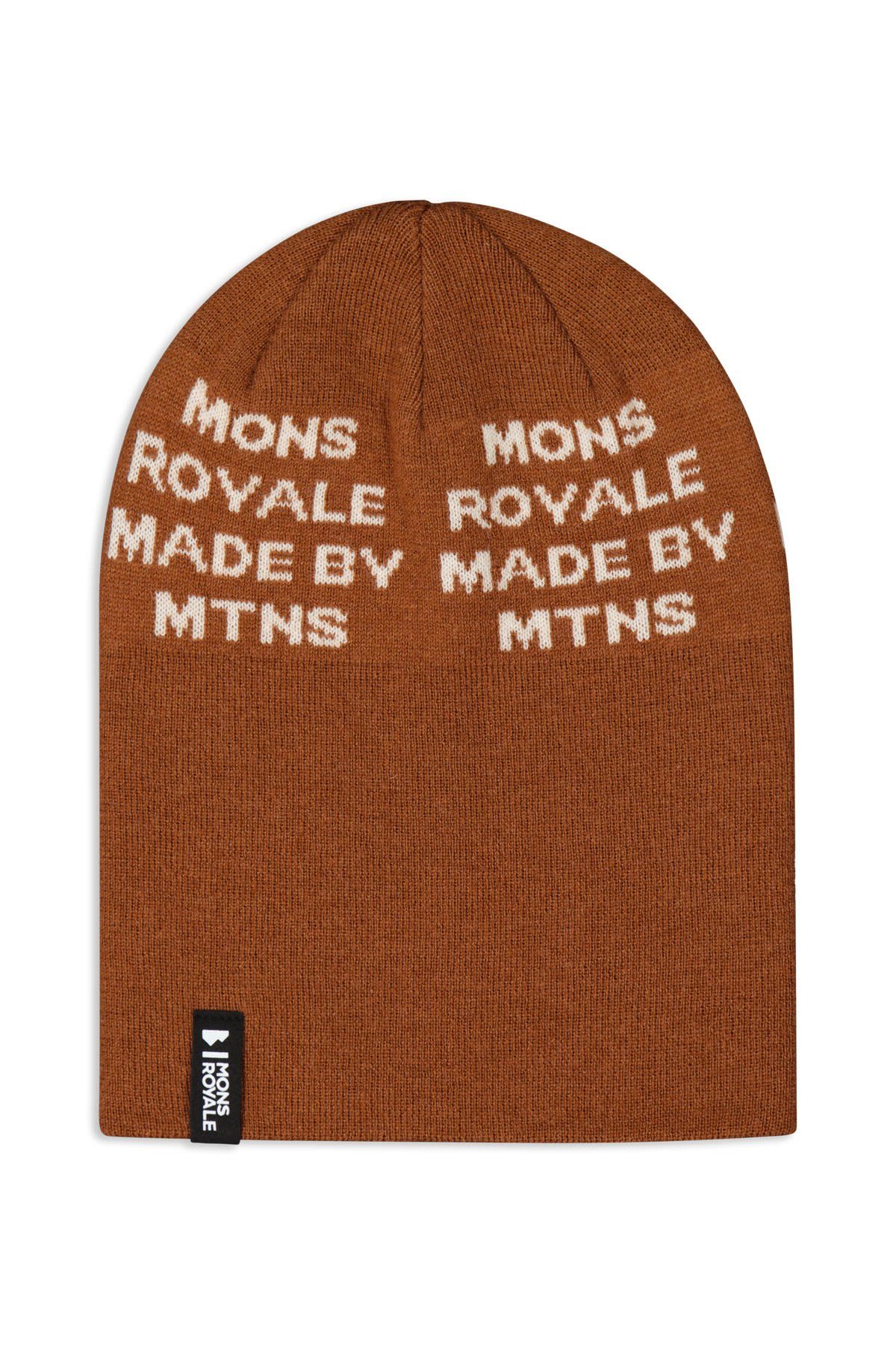 Mons Royale Beanie Graphic Beanie Accessoires Mons Mccloud Copper Royale