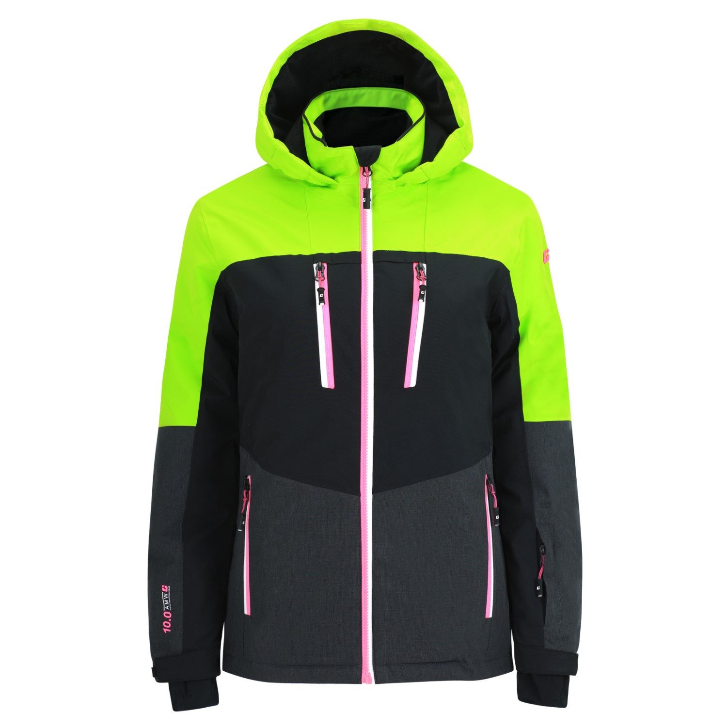 Killtec Funktionsjacke Skijacke mit Kapuze und Schneefang