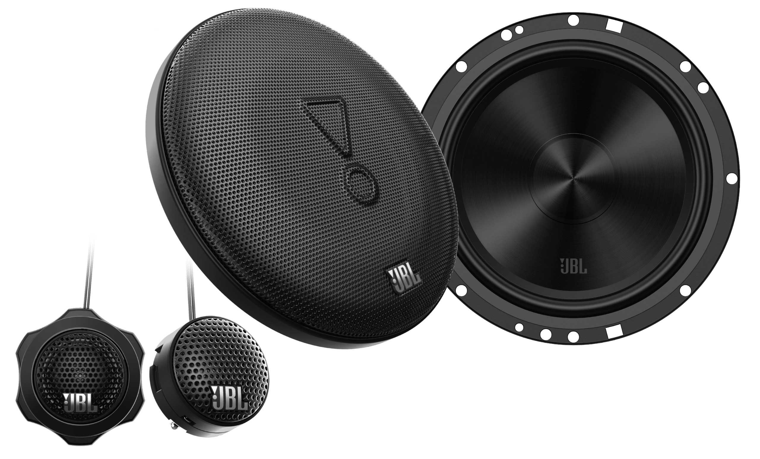 JBL Stage2 65C 16cm (6,5 Zoll) 2-Wege Komponenten-Autolautsprecher 720 W Auto-Lautsprecher (90 W)