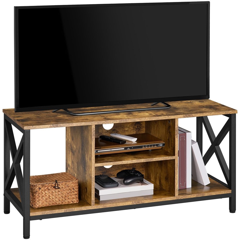 Yaheetech TV-Schrank 106×40×50,5cm, 2 offene Ablagefächer, günstig online kaufen
