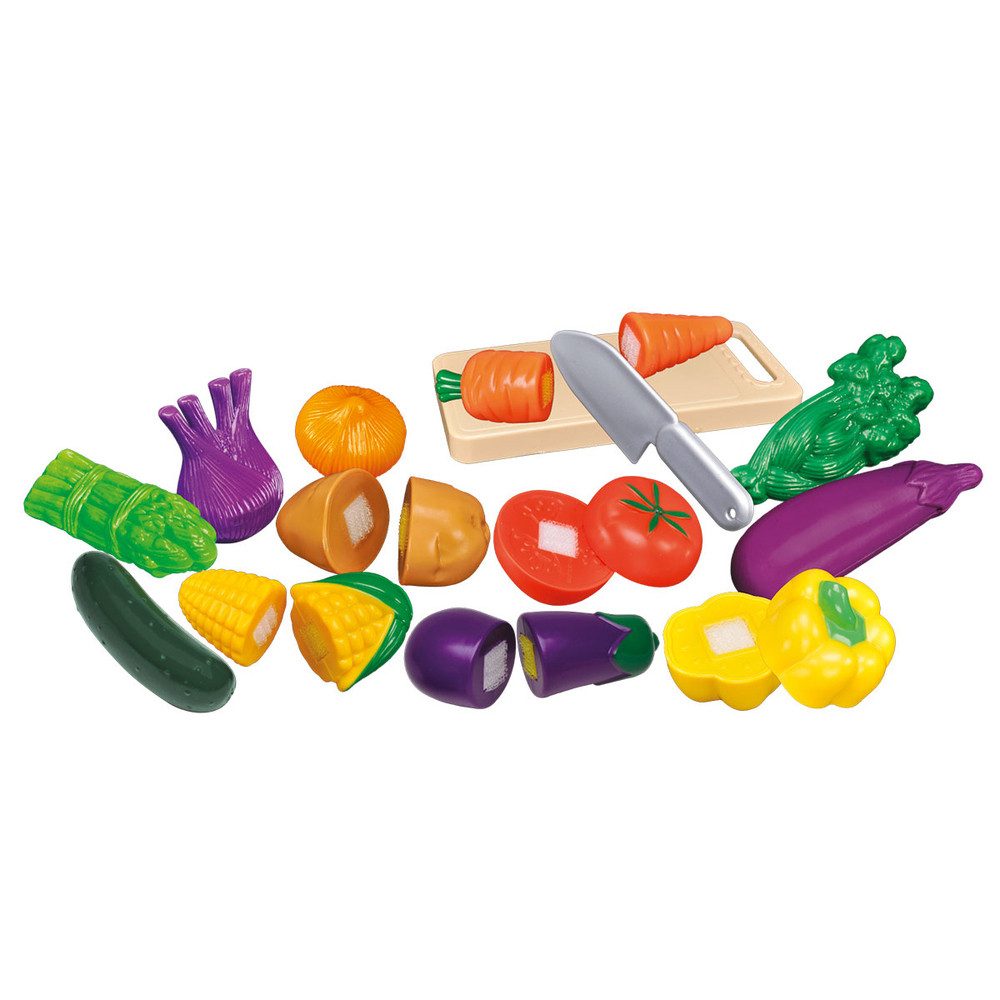 Besttoy Spielküche Besttoy - Gemüse zum Schneiden - 20-teilig Kunststoff