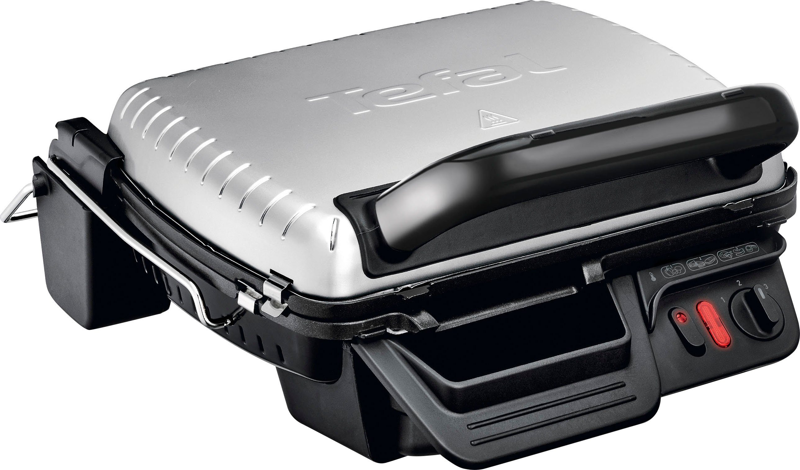 Tefal Kontaktgrill GC3060 3in1, 2000 W, Mit Überback-Funktion, Aufklappbar als Tischgrill/BBQ