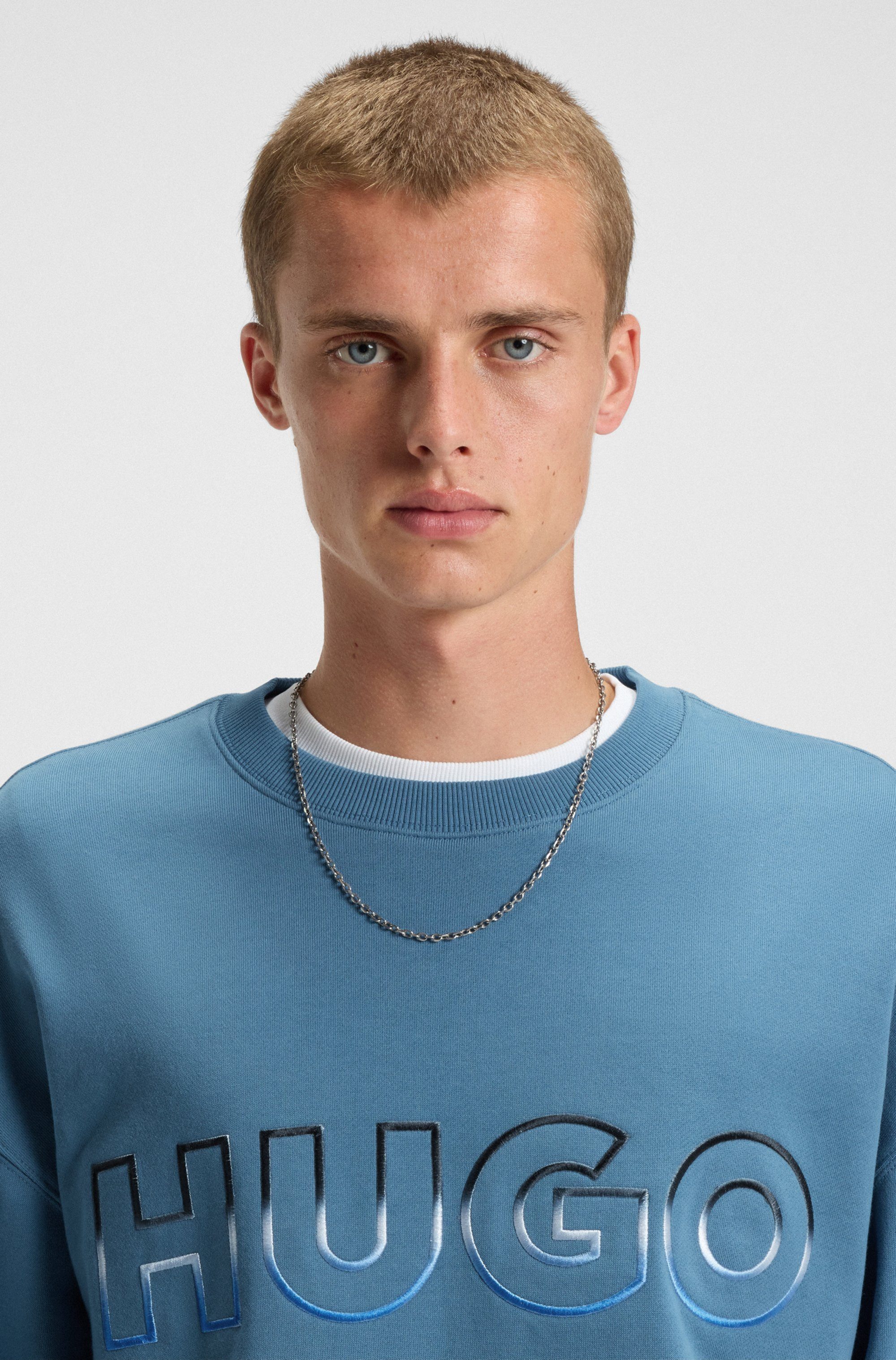 HUGO Blue Sweatshirt Nogocrew Rundhalsausschnitt, regular günstig online kaufen