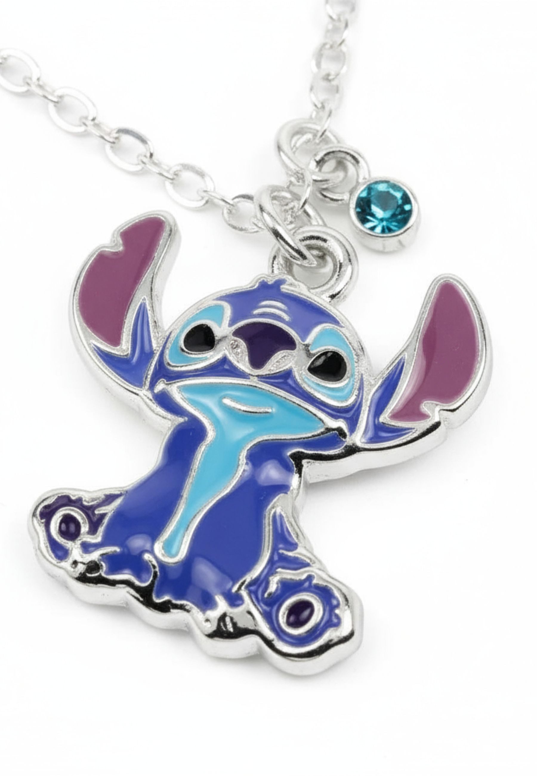 Disney Paar Ohrstecker STITCH – Ohrringe & Halskette Set – Beschichtetes Messing (Set) – Bild 3 von 5