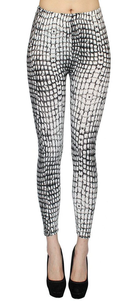 dy_mode Leggings Damen Leggings Tiger Muster günstig online kaufen