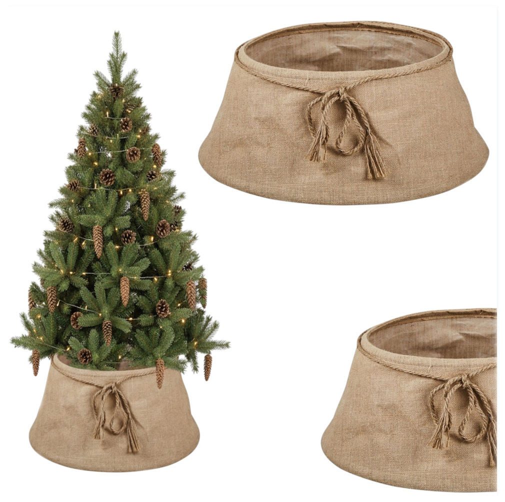 COIL Weihnachtsbaumdecke Weihnachtsbaumabdeckung, Weihnachtsbaumrock, Weihnachtsbaumständer, oval, rechteckig, Durchmesser ab 56 cm