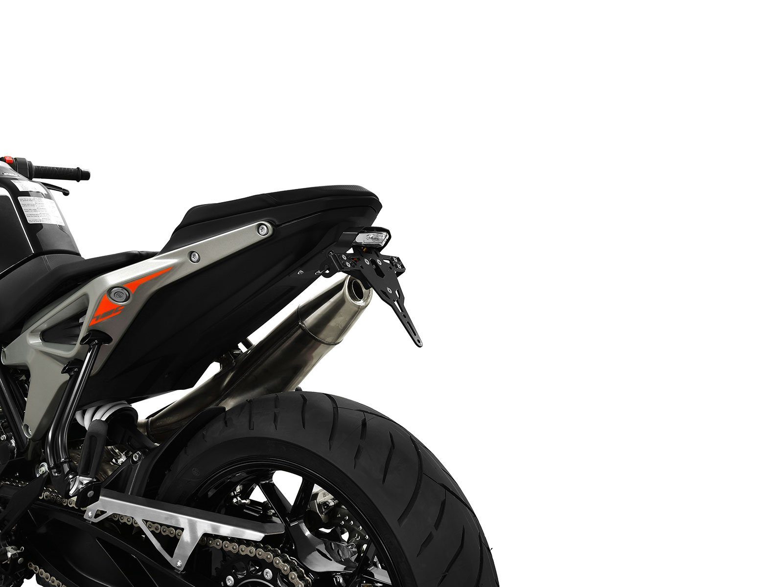 ZIEGER Kennzeichenhalter Pro Kennzeichenhalter kompatibel mit KTM 790 Duke Schweiz