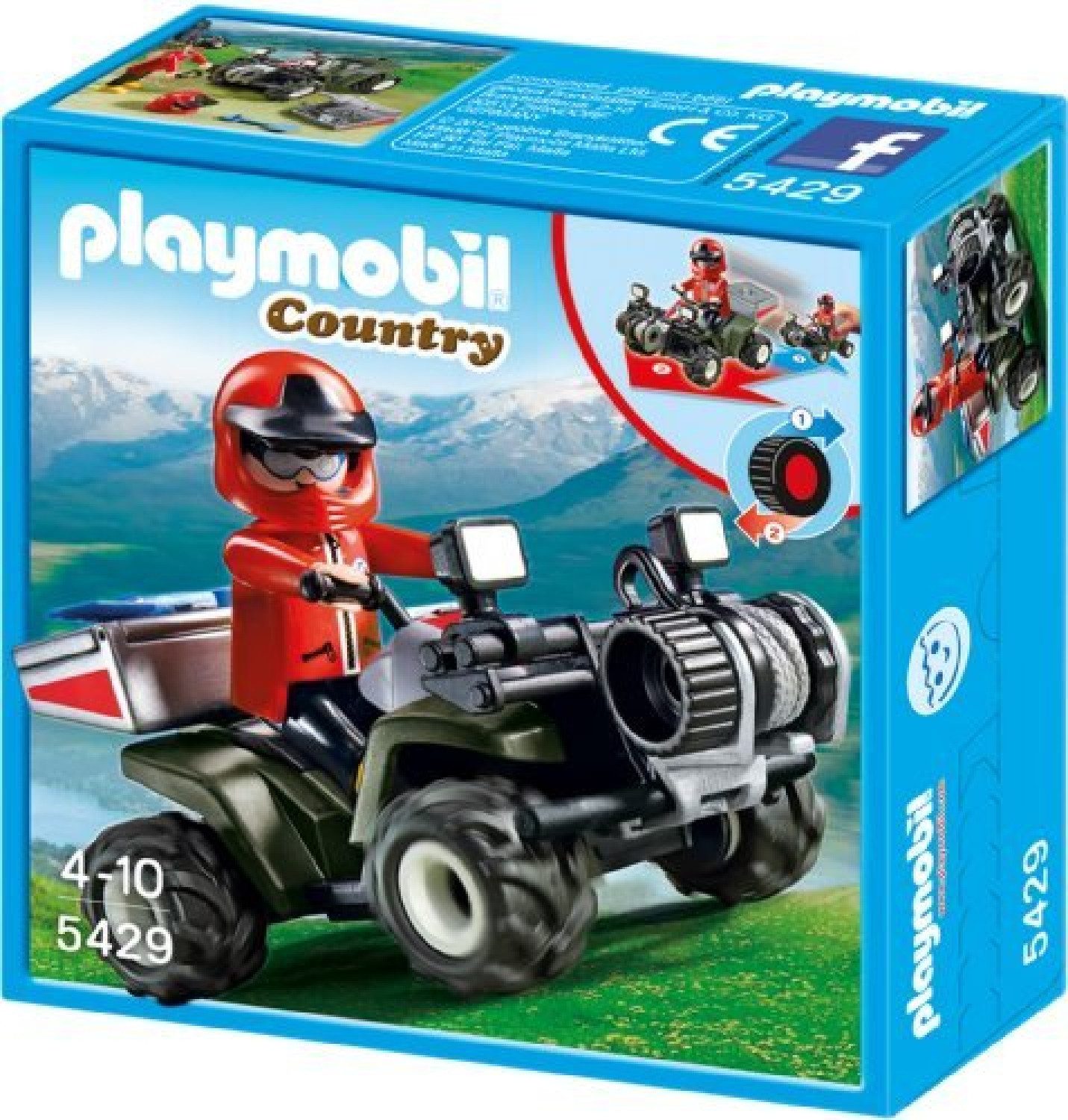 Playmobil® 5429 Bergrettungs-Quad Fahrzeug Spielbausteine günstig online kaufen