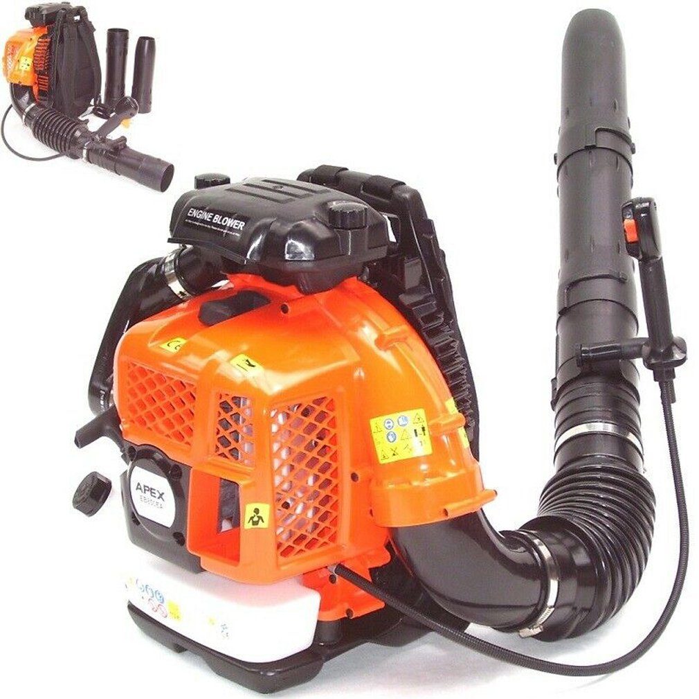 Apex Benzin-Laubbläser Benzin Rückenlaubbläser XXL Laubbläser 75ccm Rücken günstig online kaufen