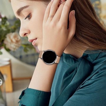 ELEKIN Smartwatch-Armband Edelstahl Mesh Metall Armband für Huawei Watch 3/Huawei Watch GT(22mm)