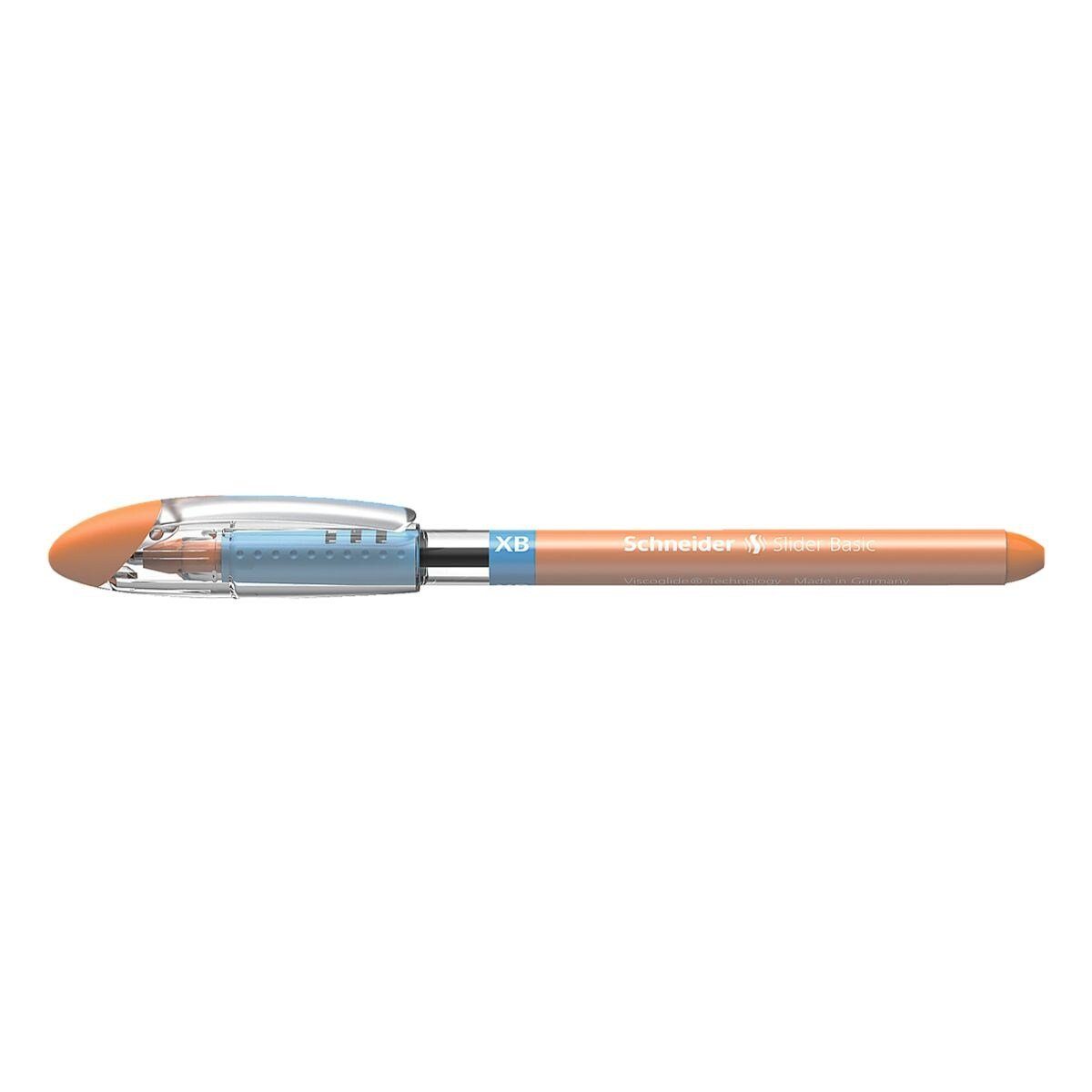 Schneider Kugelschreiber Slider XB 0,7 orange (XB) mm mit Kappe, Strichbreite: 1512