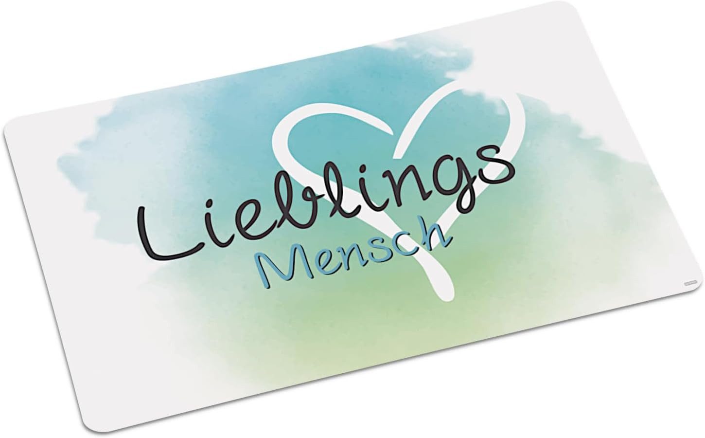 Platzset Platzset LIEBLINGSMENSCH aus Polypropylen/Untersetzer