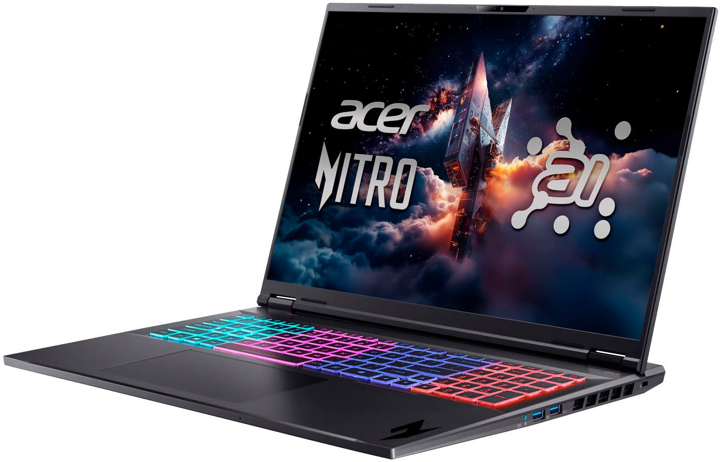 Acer Nitro 18 AI Notebook (45,72 cm/18 Zoll, AMD Ryzen™ AI 7 350, GeForce RTX 5070, 16 GB)
