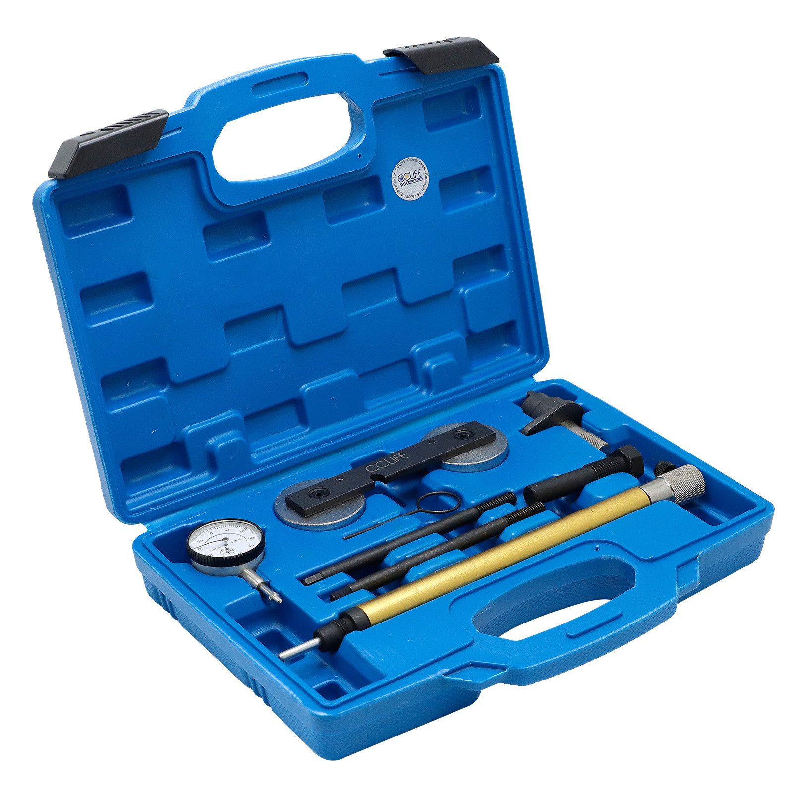 CCLIFE Druckluftwerkzeug Motor Steuerkette Инструмент Kompatibel mit VAG Audi Seat Skoda 1.2 1.4, (Set, 8-tlg)