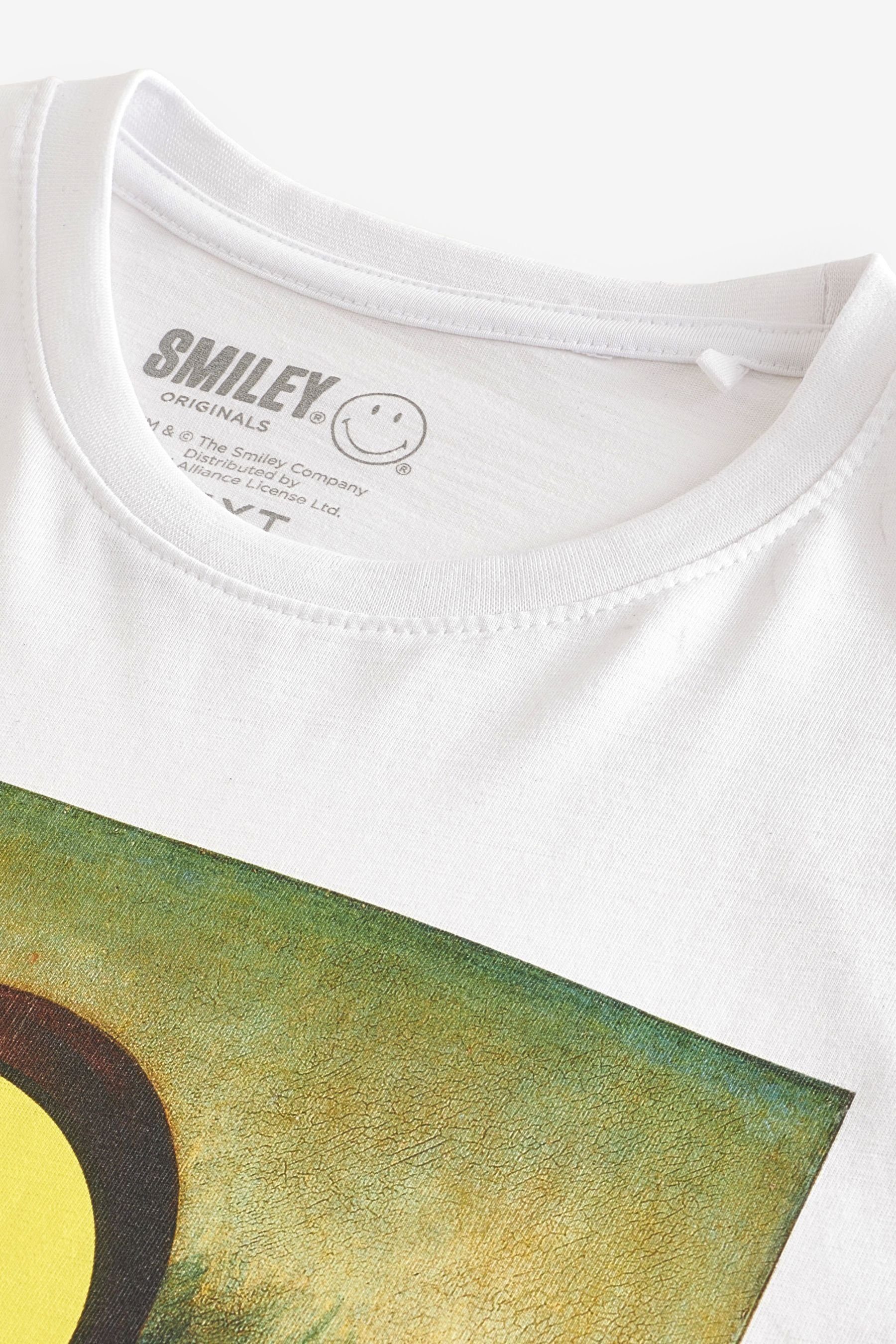 Next T-Shirt Lizenziertes T-Shirt, (1-tlg) Smiley