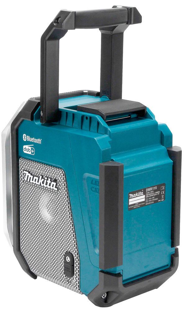 Makita DMR115 Baustellenradio (Digitalradio (DAB), FM-Tuner, 12V, Bluetooth-Radio, ohne Akku) – Bild 4 von 5
