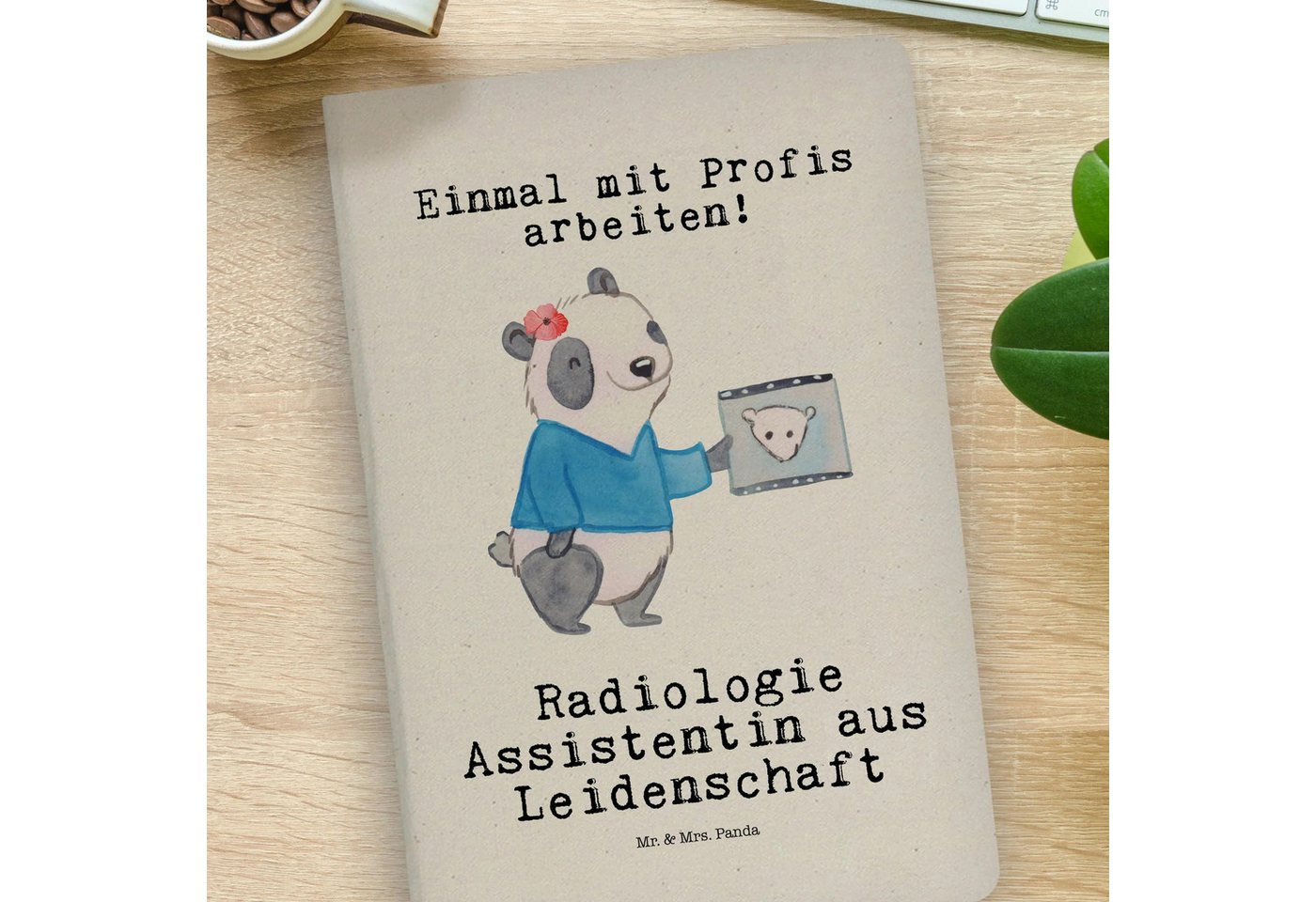 Thumbnail - Mr. & Mrs. Panda Notizbuch Radiologie Assistentin Leidenschaft - Transparent - Geschenk, DIN A4 Mr. & Mrs. Panda, Kreati...