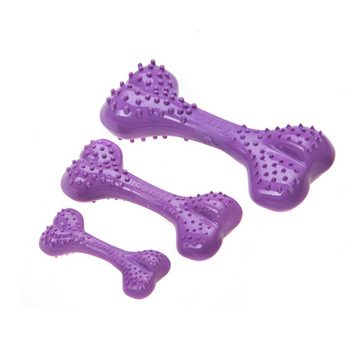 Comfy Spielknochen Comfy Hundespielzeug Dental Bone, verschiedene duftende Farbversionen, sicher, flexibel, ideal für alle Hunde