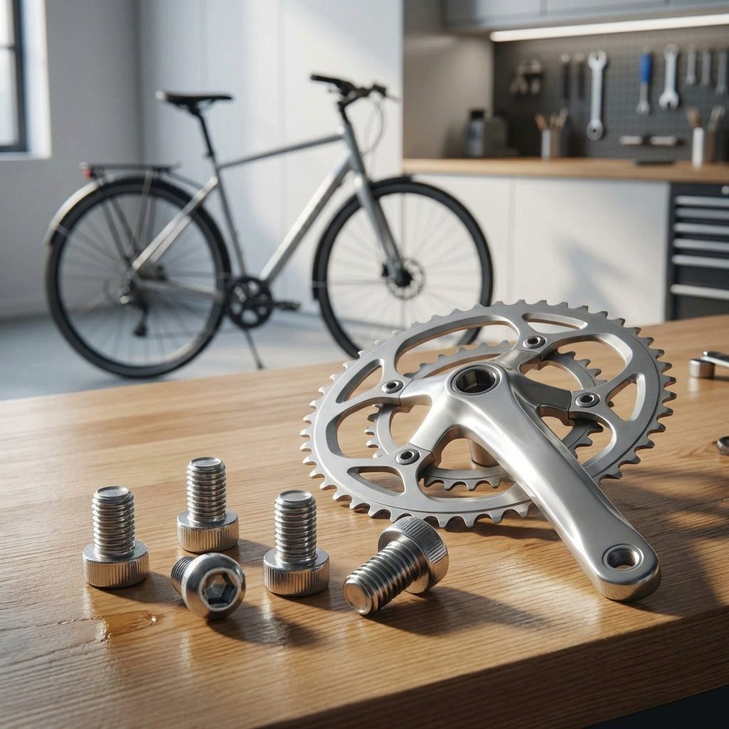 Shimano Kettenschutz Shimano Befestigungsschrauben für Kettenschutzring - 4er Set Original