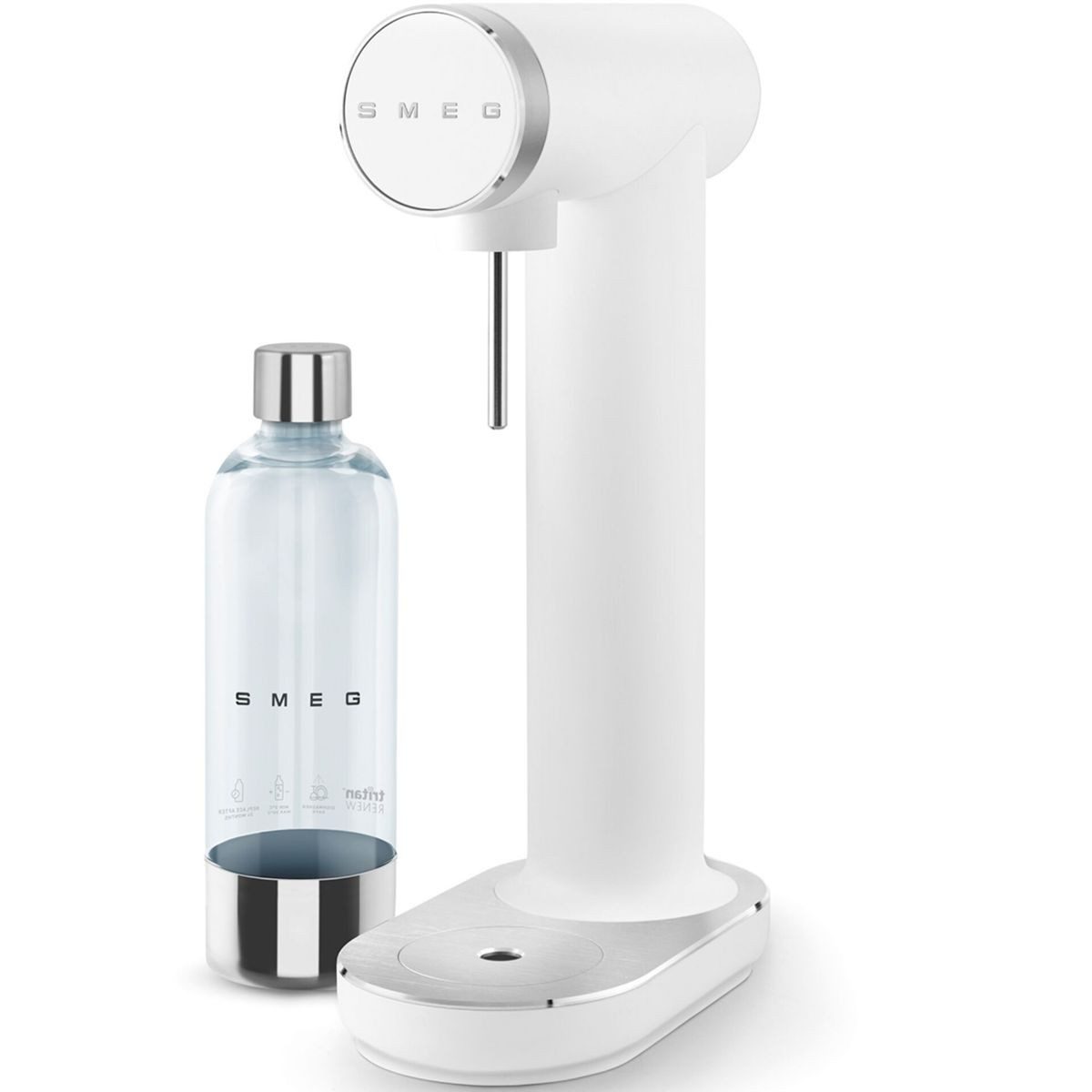 Smeg Wasseraufbereiter SKC01WHM Wassersprudler Weiß-Matt