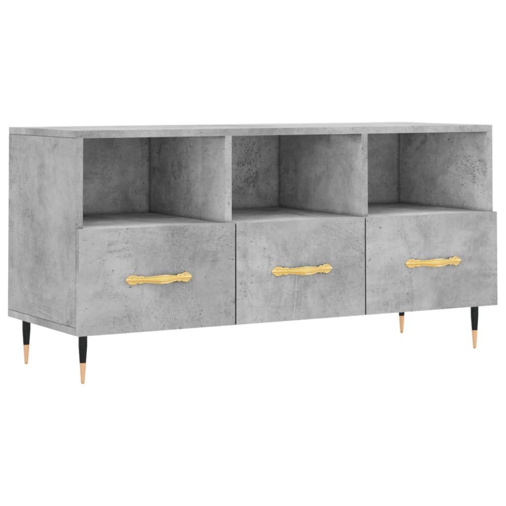 vidaXL TV-Schrank TV-Board Räuchereiche 102x36x50 cm Holzwerkstoff günstig online kaufen