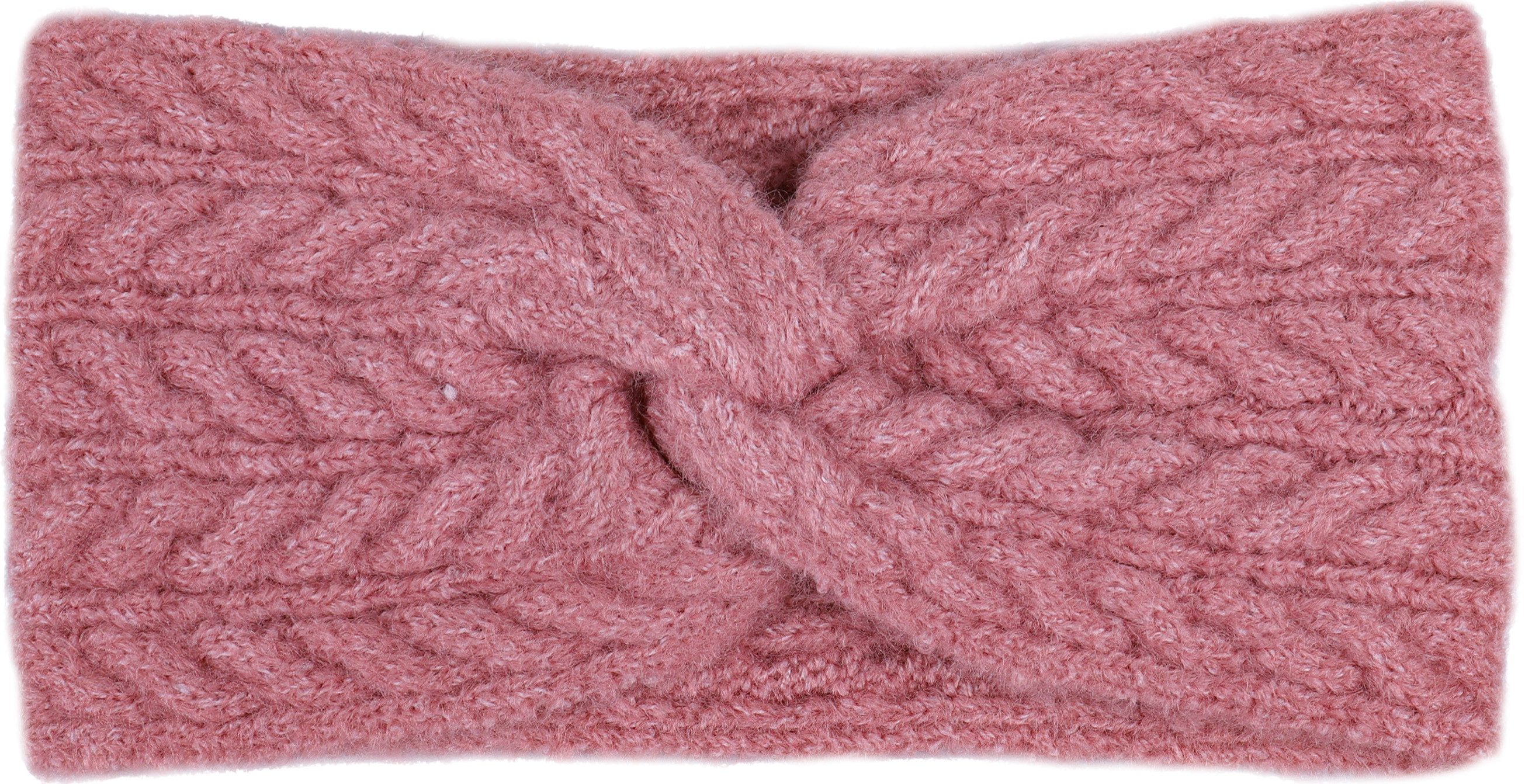 Capelli New York Stirnband mit Zopfmuster, Feinstrick, wärmend, Knotendesig günstig online kaufen