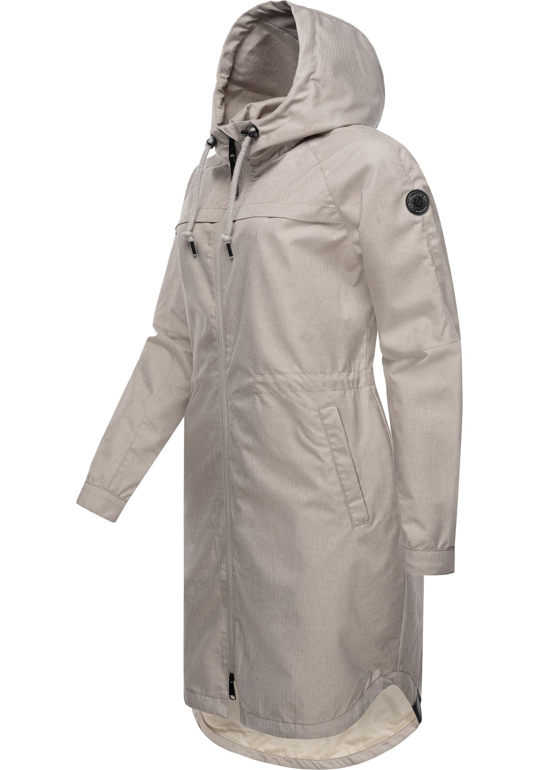 Ragwear Outdoorjacke Belinka Wasserdichte lange und sehr leichte Übergangsj günstig online kaufen