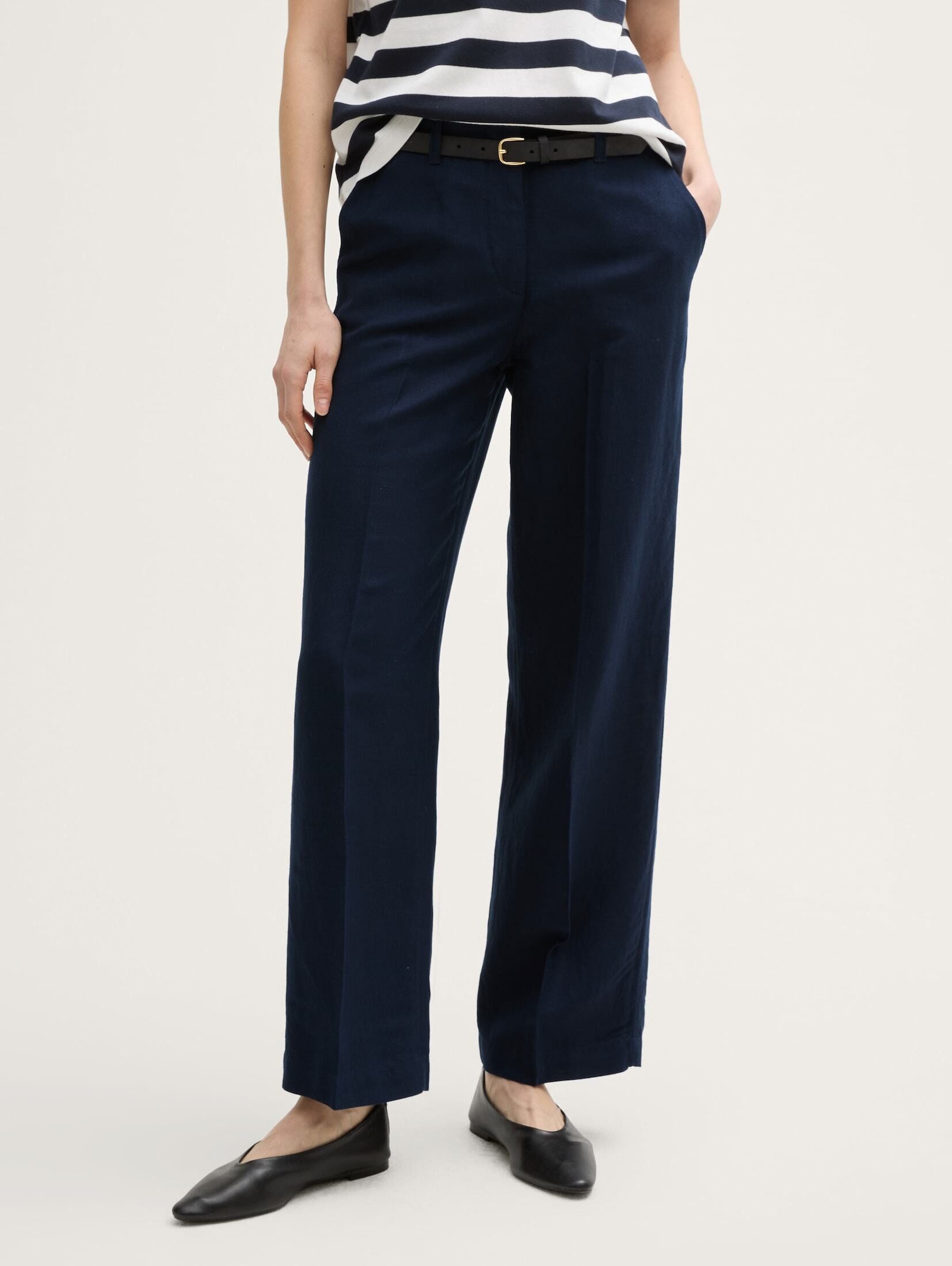 TOM TAILOR Stoffhose TTLEA Wide Leg günstig online kaufen