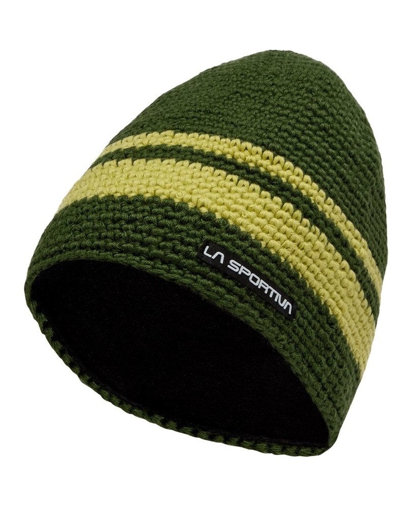 La Sportiva Strickmütze (Beanie) Zephir dunkelgrün/gelb