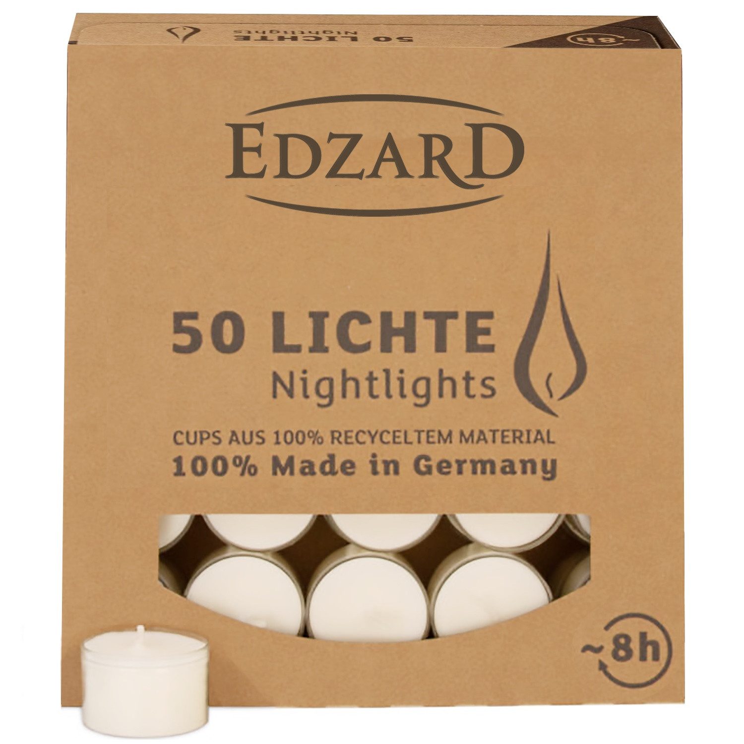 EDZARD Teelicht Teelichter 150 Stück (Set, günstig online kaufen