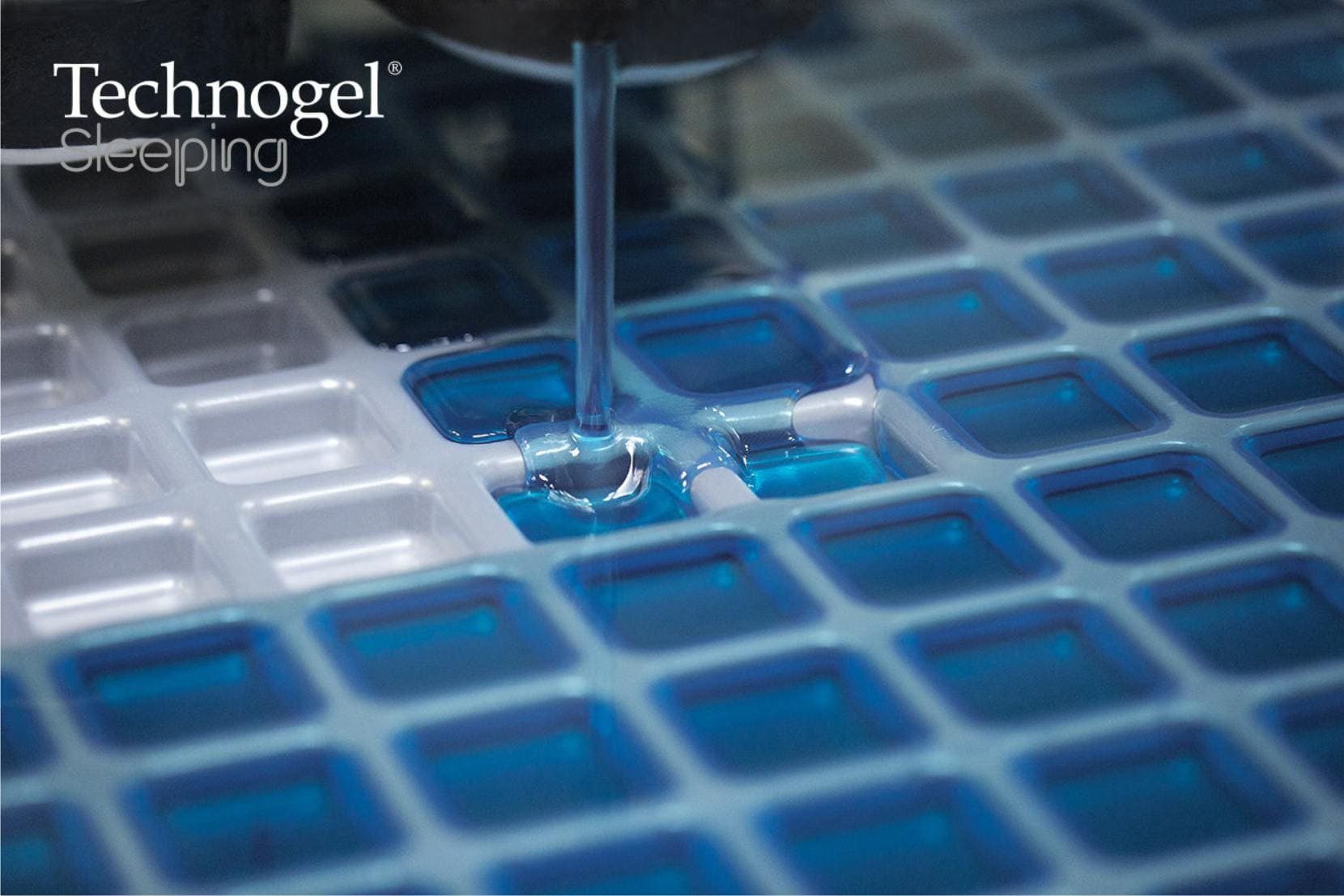 Technogel Nackenstützkissen Anatomic Curve Pixel, Füllung: Gel, Seitenschläfer, Rückenschläfer, Patentiertes Technogel – Bild 4 von 5