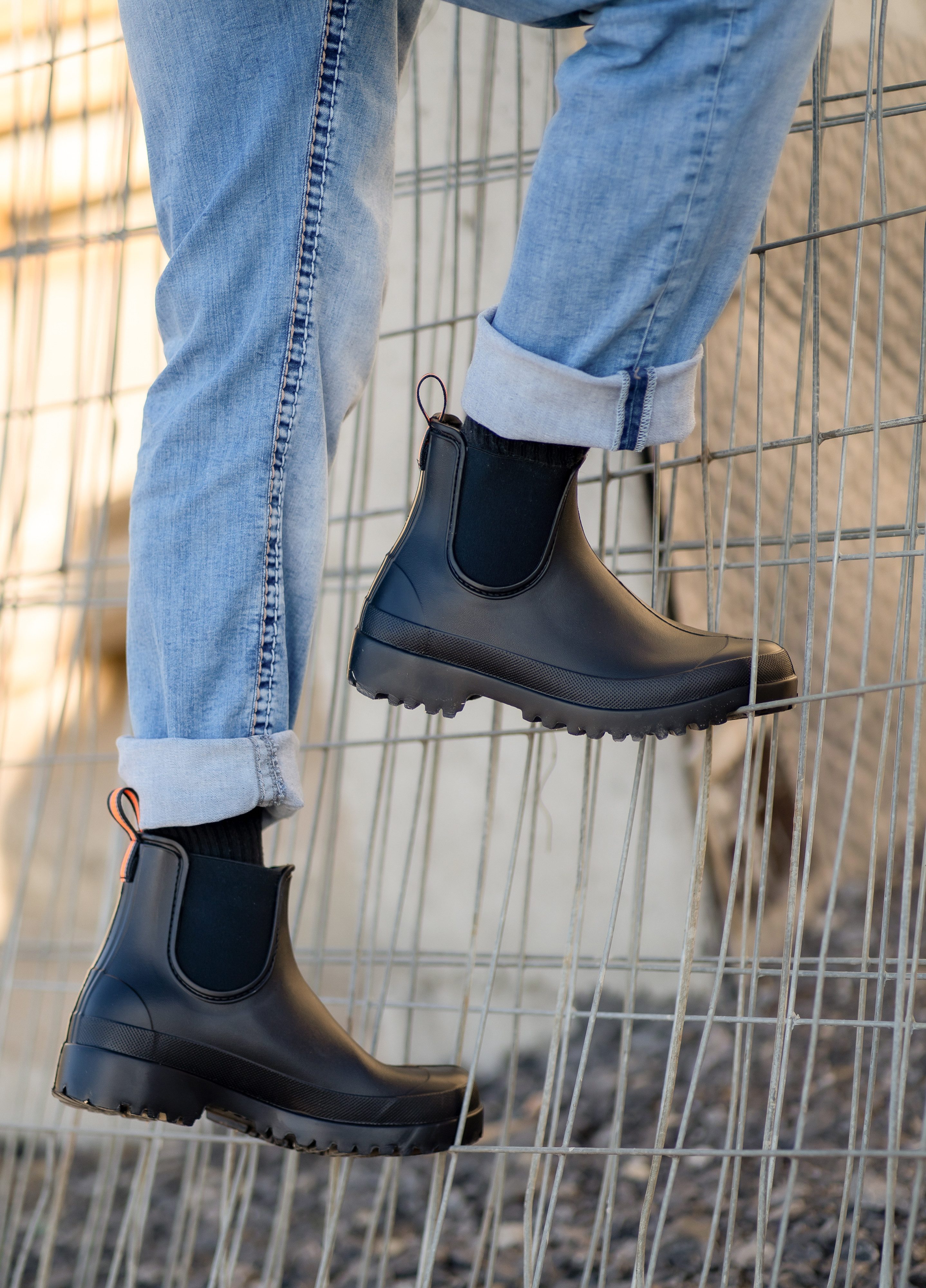 Beck Herren Chelsea Regenstiefel Worker Gummistiefel (für trockene Füße, be günstig online kaufen