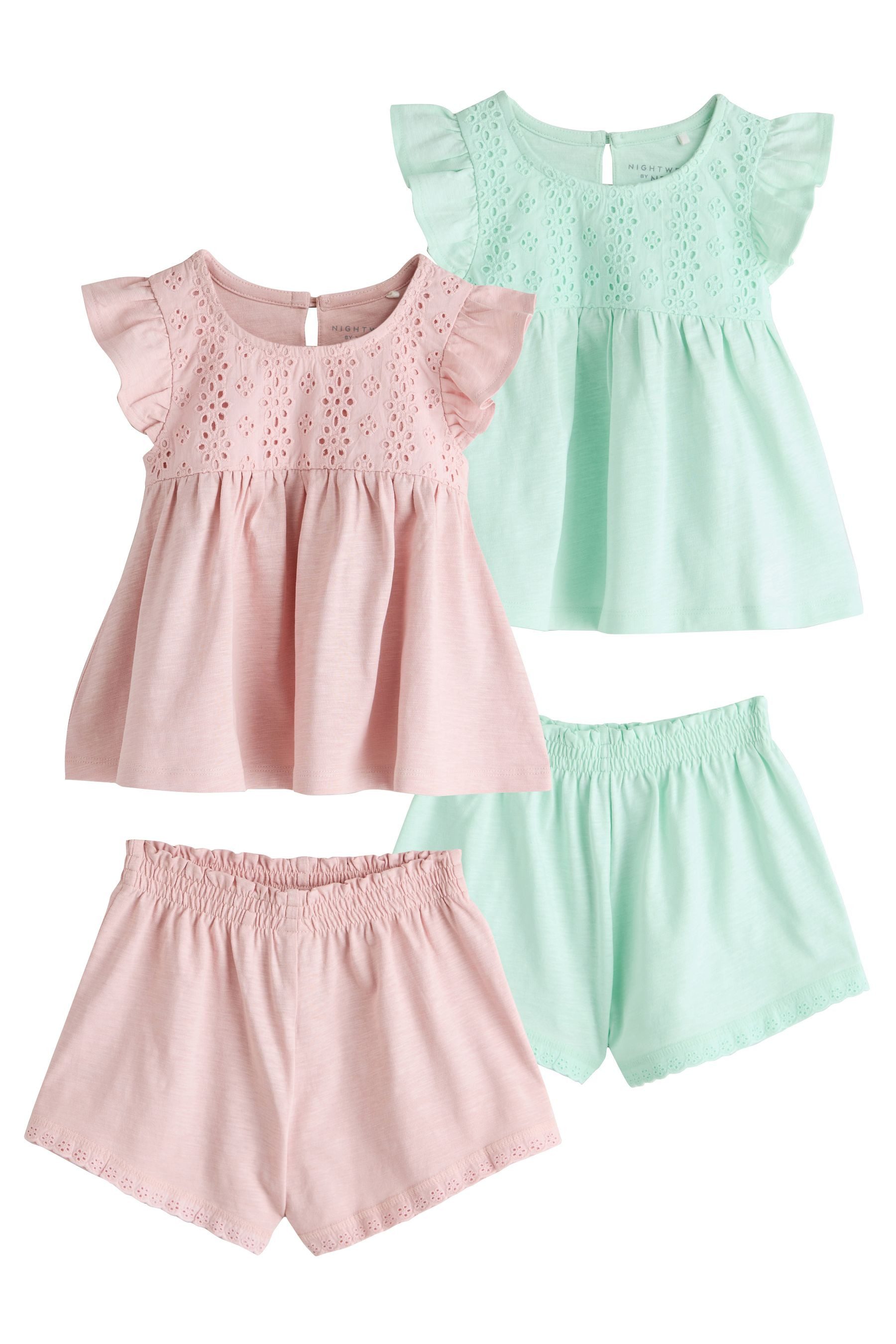 Pyjama Kurze Schlafanzüge, 2er-Pack