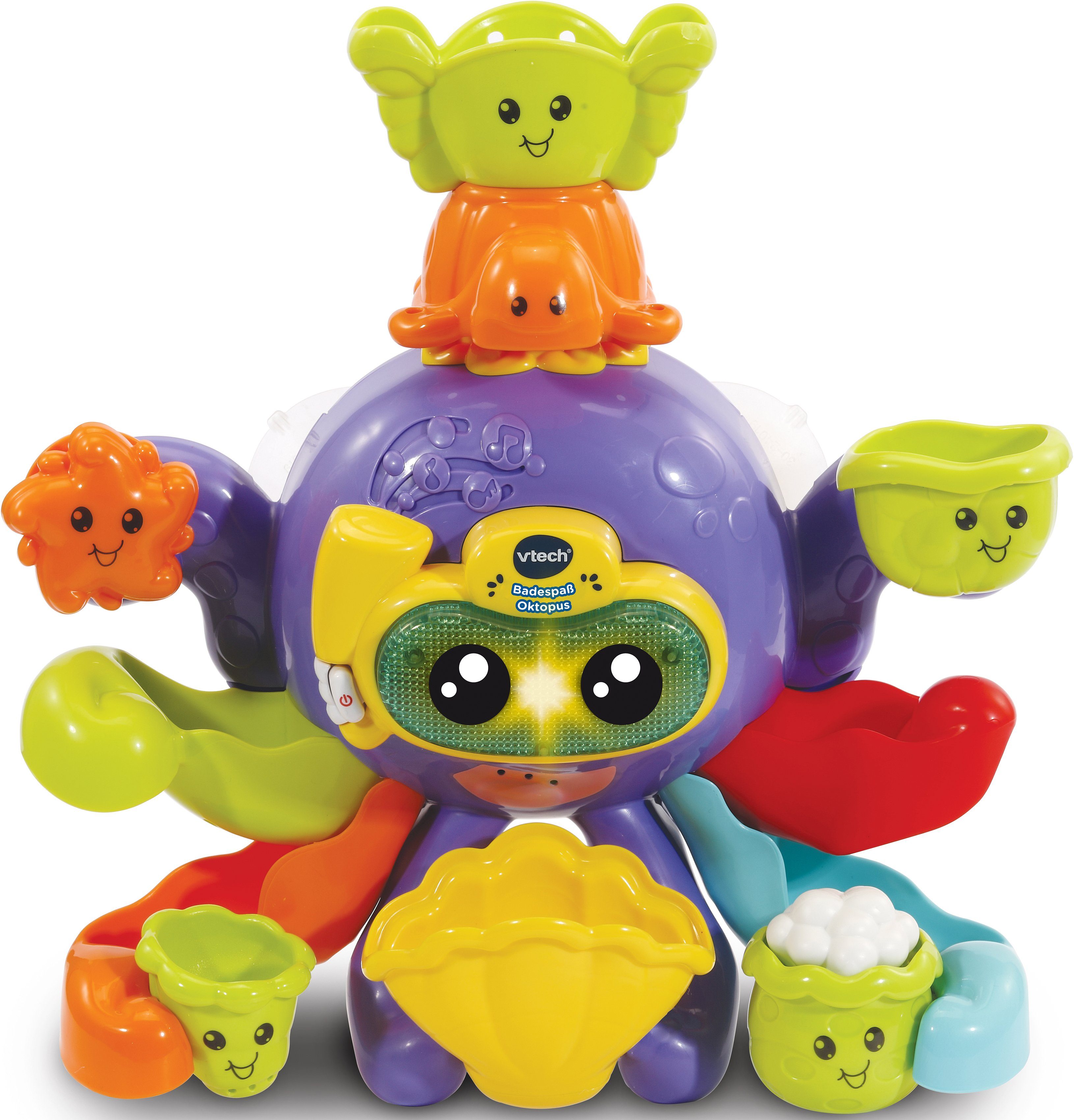 Vtech® Badespielzeug Sound Oktopus, mit Badespaß