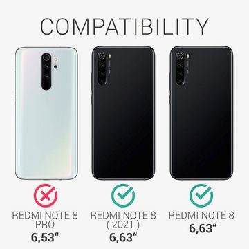 kwmobile Handyhülle Hülle für Xiaomi Redmi Note 8 (2019 / 2021), Handyhülle Silikon Case - Schutzhülle Handycase