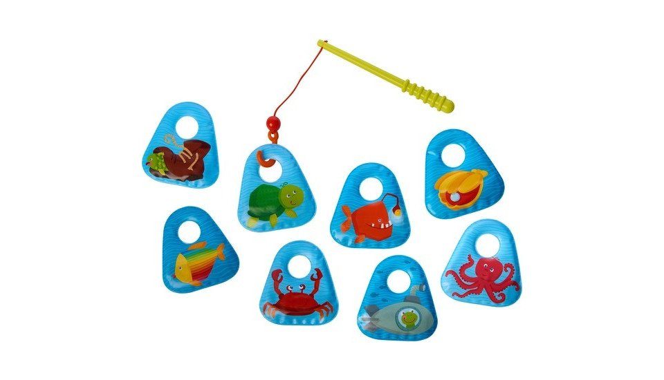 Haba Badespielzeug HABA 303606 - Angelset Meerestiere, Badespaß, Badespielzeug, Wasser...