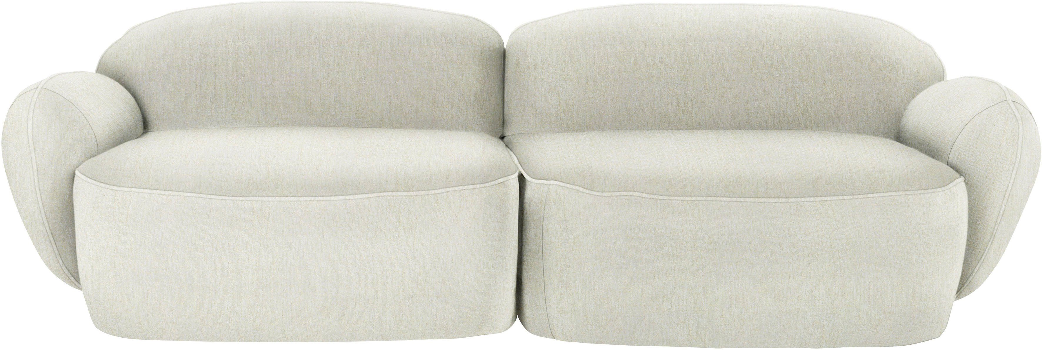 Memoryschaum, furninova 2,5-Sitzer im durch skandinavischen Design Bubble, komfortabel
