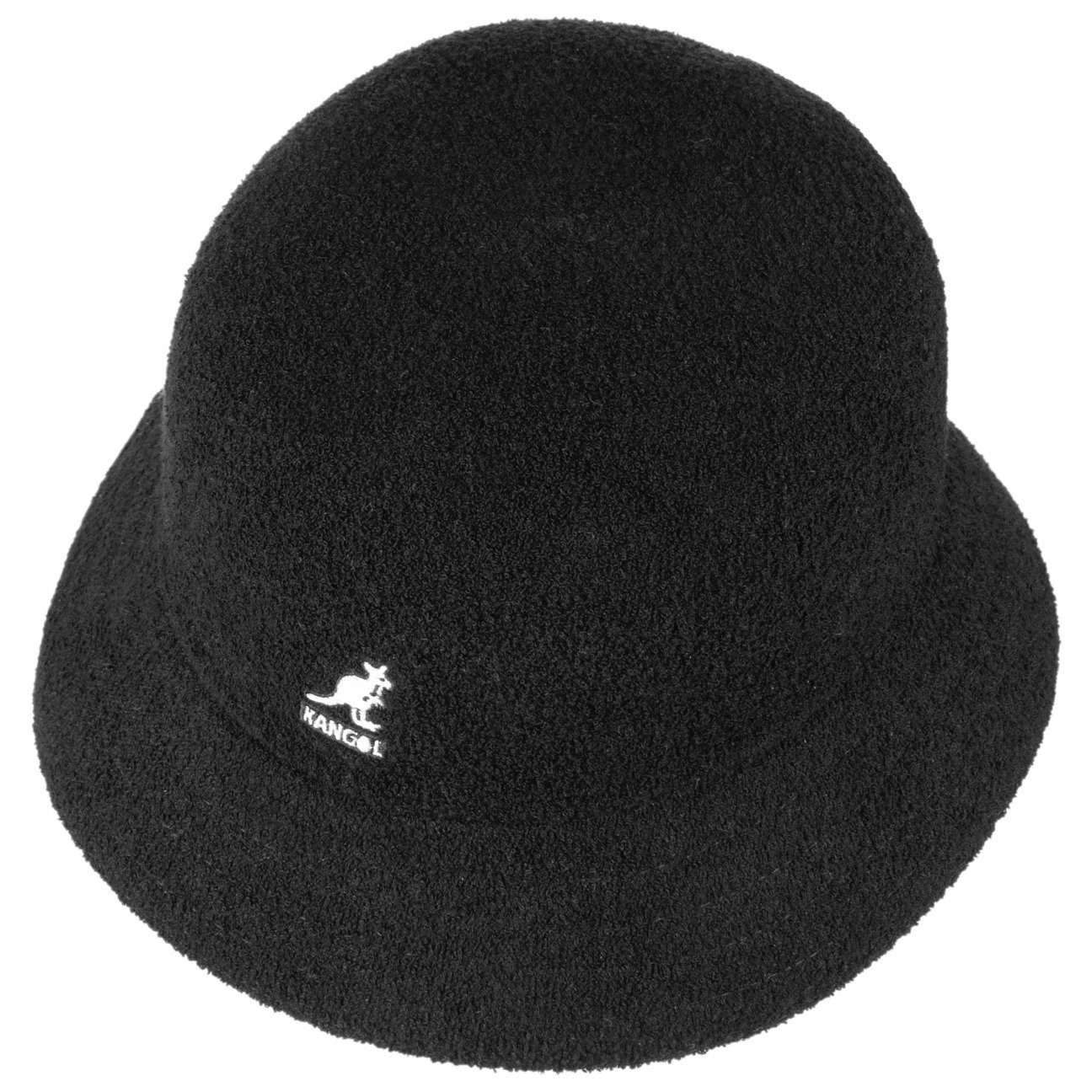 (1-St) Kangol schwarz Sommerhut Fischerhut