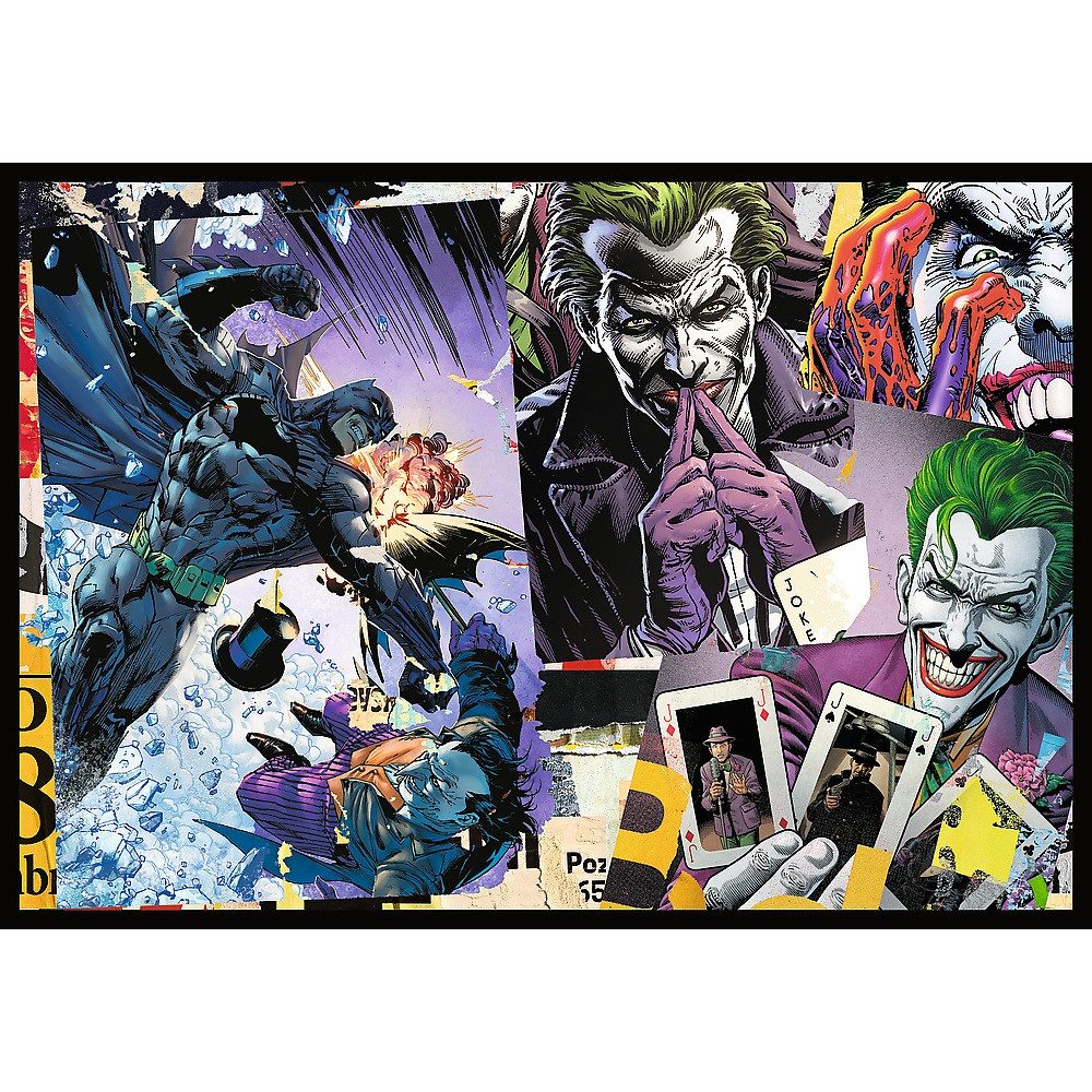 Trefl Puzzle Trefl, Batman in Aktion, 4x250 Teile Puzzle, 250 Puzzleteile