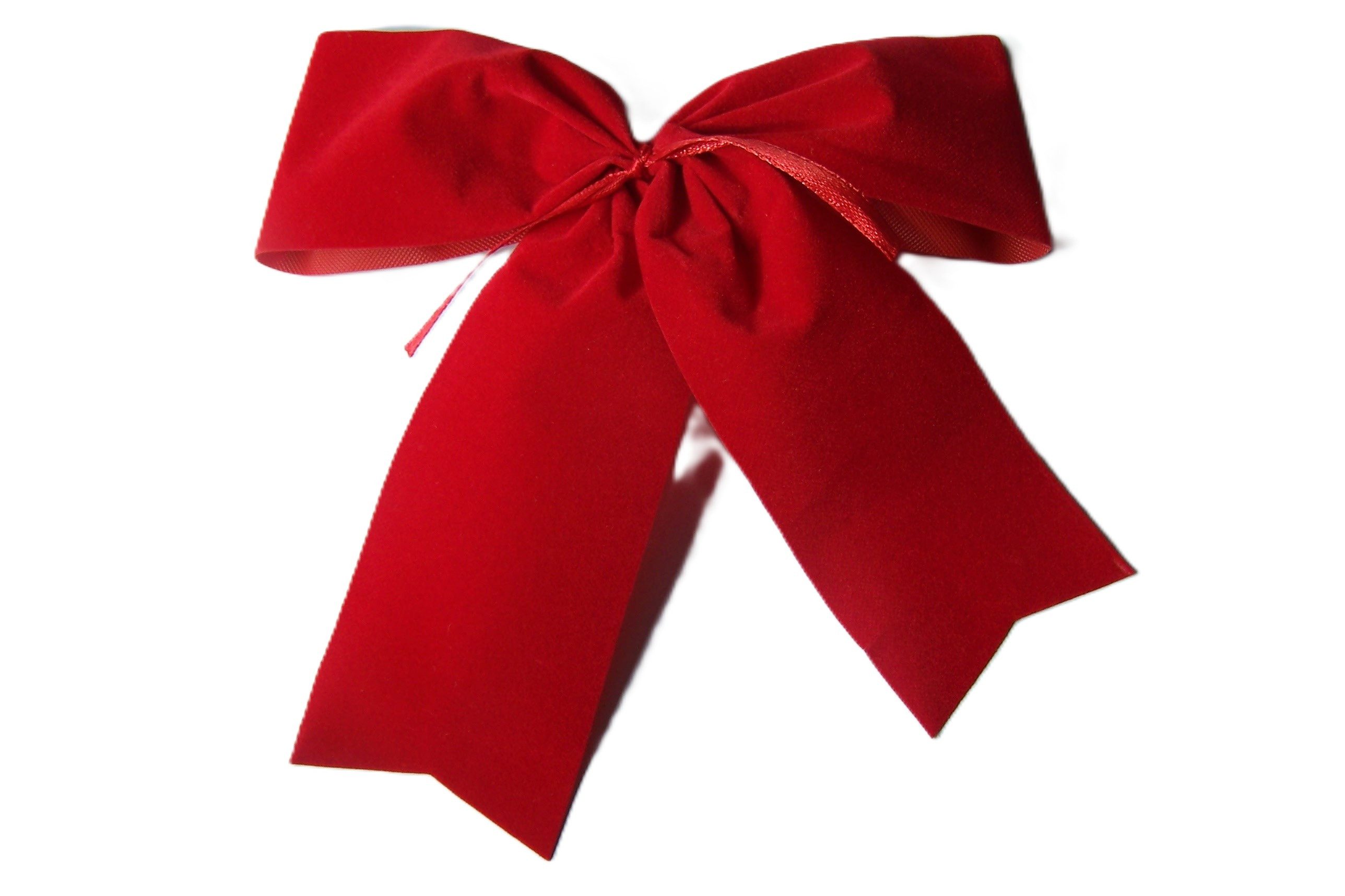 Schleifenparadies Weihnachtsbaumschleife 5 rote wetterfeste Schleifen für Geschenke oder für den Weihnachtsbaum (5-tlg), per Hand hergestellt, wiederverwendbar, robust, elegant, wetterfest