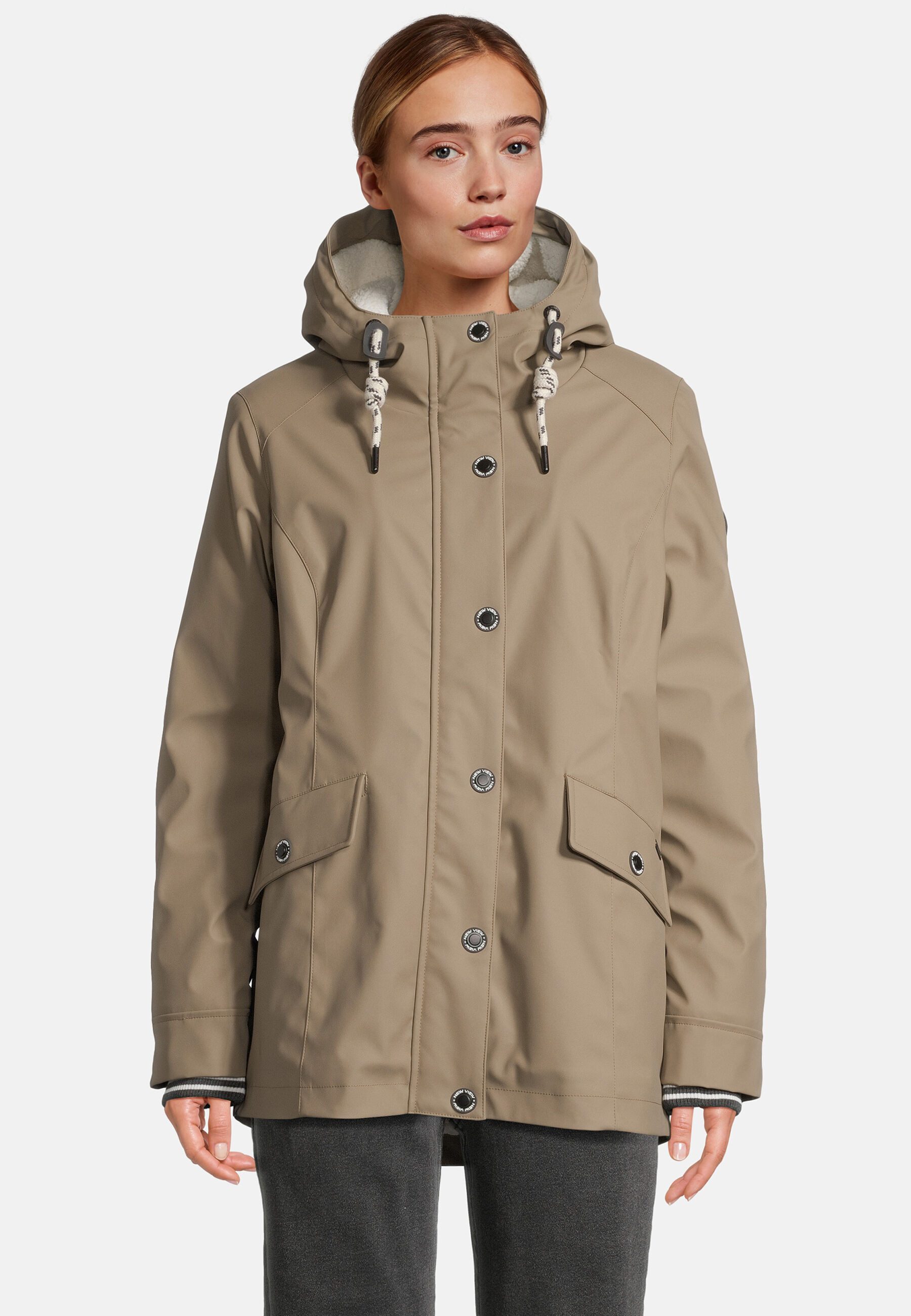 New View Regenjacke Lara mit weitenregulierbarer Kapuze günstig online kaufen